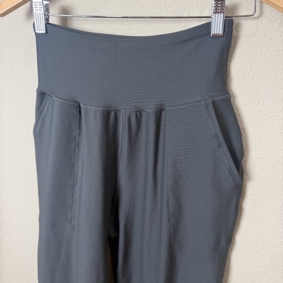OLD NAVY ACTIVE Powersoft High Rise Joggers Leggings Go Dry Sz small tall olive - Picture 4 of 8
